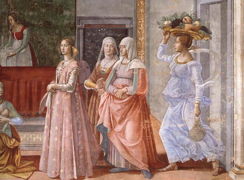 Domenico Ghirlandaio John Dop feed oil painting picture